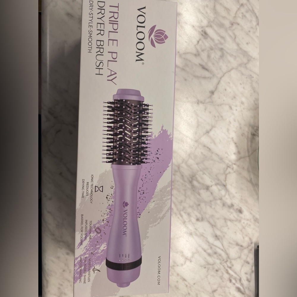 VOLOOM TRIPLE PLAY DRYER BRUSH- New